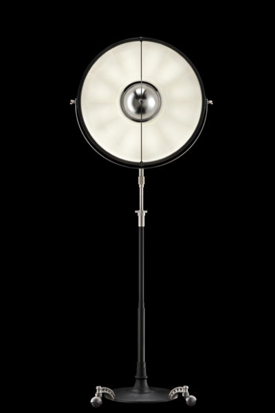Fortuny Atelier 63 floor lamp black white
