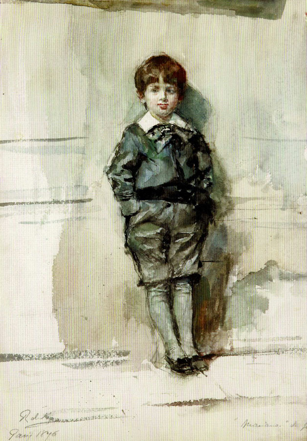 Mariano Fortuny, aged six