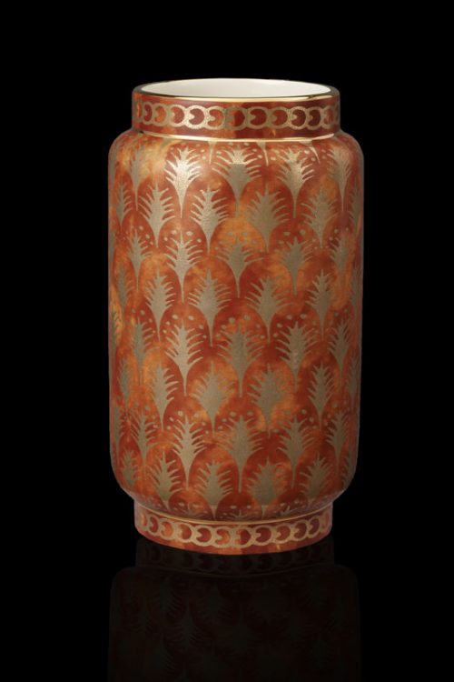 Fortuny Piumette orange medium vase