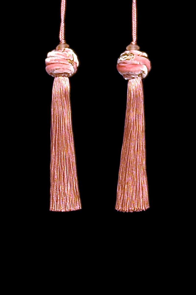 Venetia Studium Turbante couple of cork key tassels