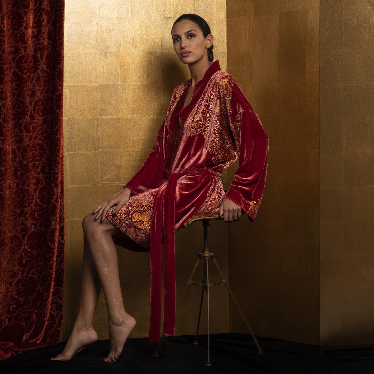 Isabel | Kimono Coat - Fortuny