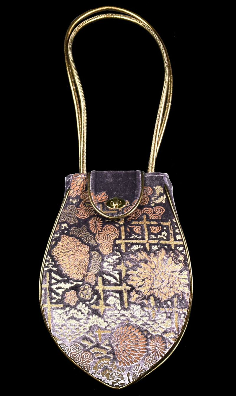 Fortuny Moretta printed velvet bag