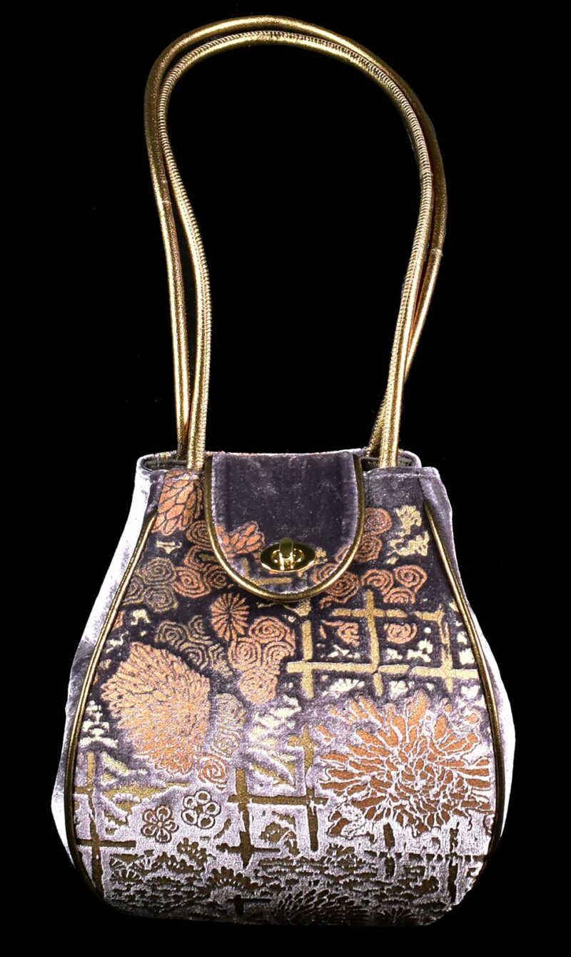 Fortuny Moretta printed velvet bag
