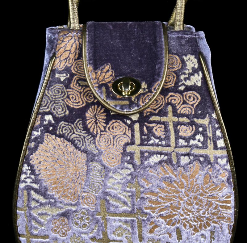 Fortuny Moretta printed velvet bag