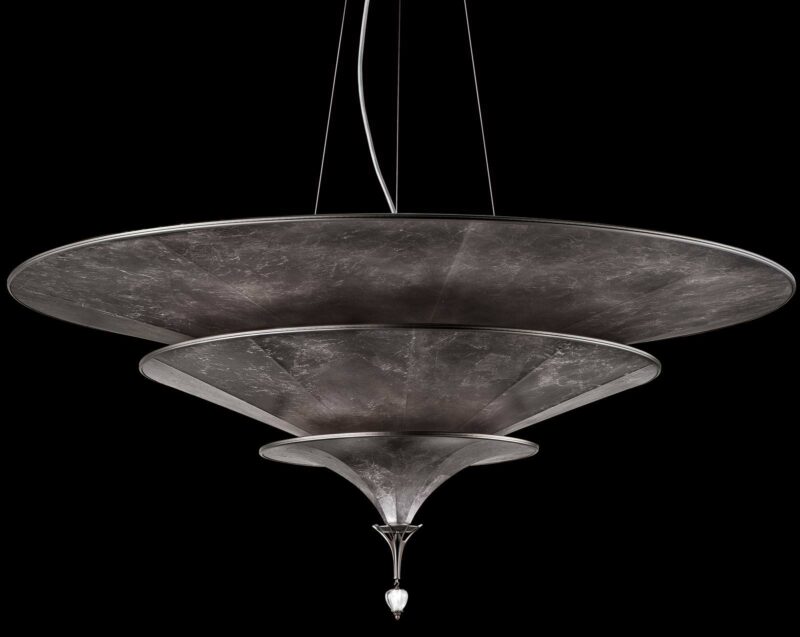 Fortuny Icaro glass fibre 3 tiers lamp