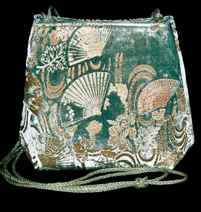 Fortuny Bag Gioia Ventagli Jade Green